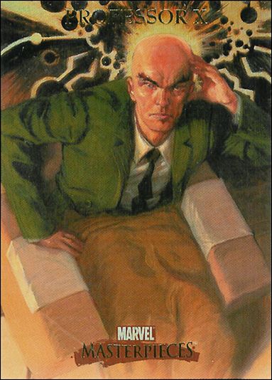 2007 Marvel Masterpieces (Parallel Foil Base Set) card 65 Professor X