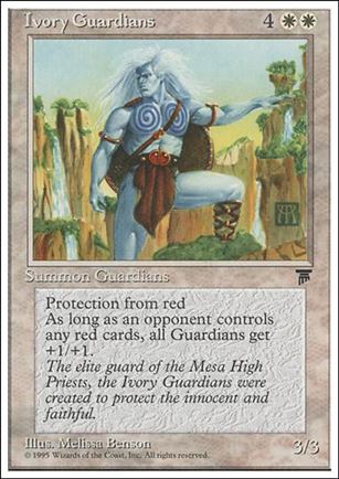 Magic the Gathering: Chronicles (Base Set) card 8 Ivory Guardians