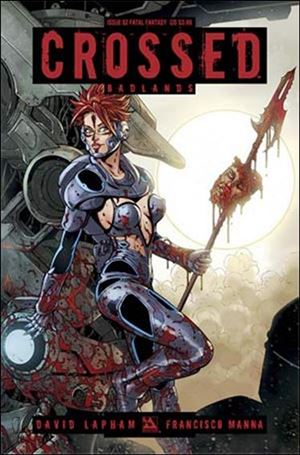 Crossed: Badlands issue 62-D Matt Martin Fatal Fantasy Cover