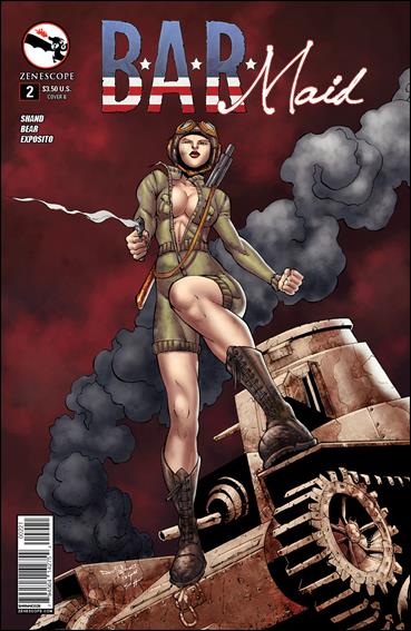 B.A.R. Maid issue 2-B Pasquale Qualano Cover