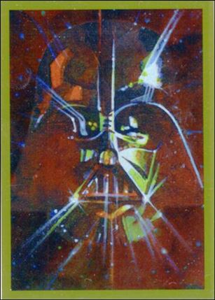 Star Wars Galaxy: Series 7 (Foil Subset) card 14-C Darth Vader - GoldFoil