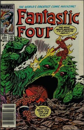 Fantastic Four (1961) issue 264-B Canadian Price Cover
