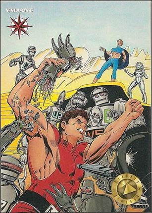 Valiant Era: Series 1 (Base Set) card 10 Magnus Robot Fighter #9