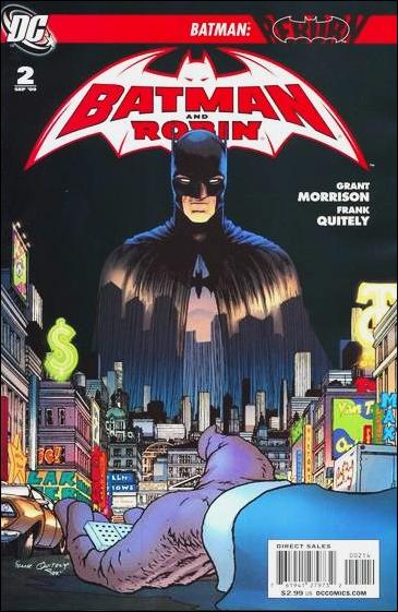 Batman and Robin (2009) issue 2-E Frank Quitely "Black" Cover (4th Printing)