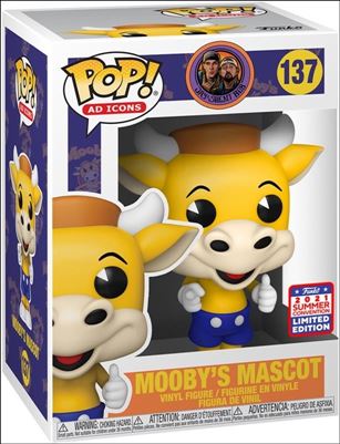 POP! Ad Icons figure 137-B Mooby's Mascot Summer Convention Exclusive