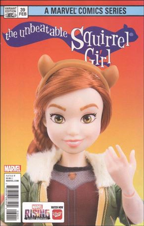 Unbeatable Squirrel Girl (2015/12) issue 39-B Henderson Marvel Rising Action Doll Homage Cover