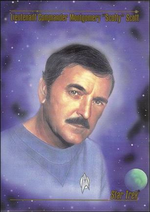 Star Trek Master Series: Series 1 (Base Set) card 05 Lieutenant Commander Montgomery 
