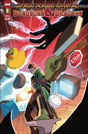 Dungeons & Dragons: Saturday Morning Adventures issue 3 George Kambadais Cover