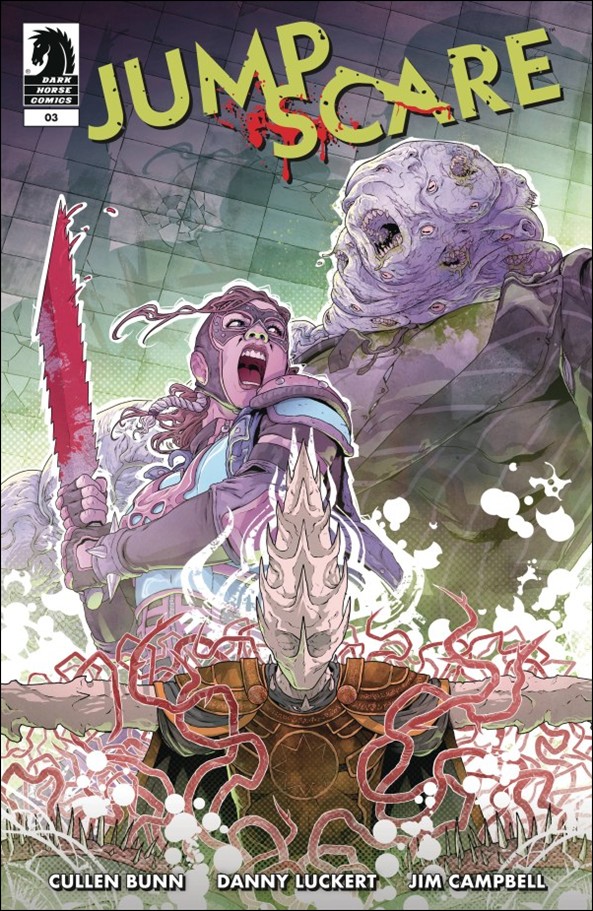 Jumpscare issue 3 Danny Luckert Cover