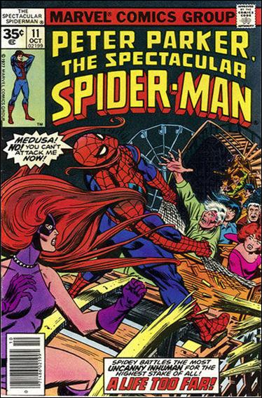 Spectacular Spider-Man (1976) issue 11-B 35 Cent Price Cover