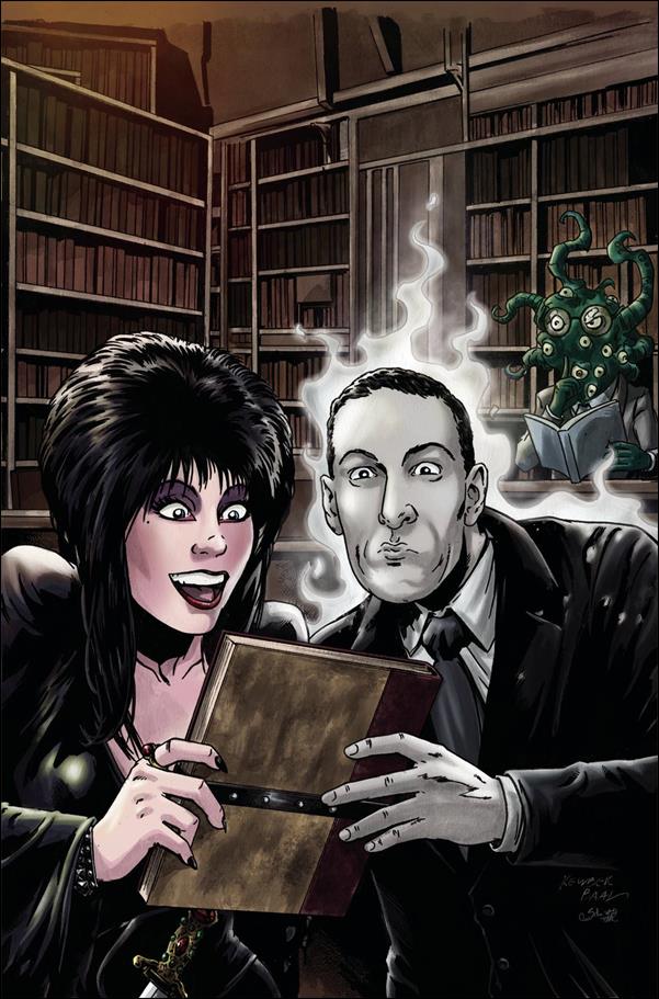 Elvira Meets H.P. Lovecraft issue 2-H Kewber Baal Virgin Cover
