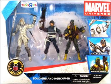 Marvel Universe (3-Packs) figure 2 Soldiers and Henchmen