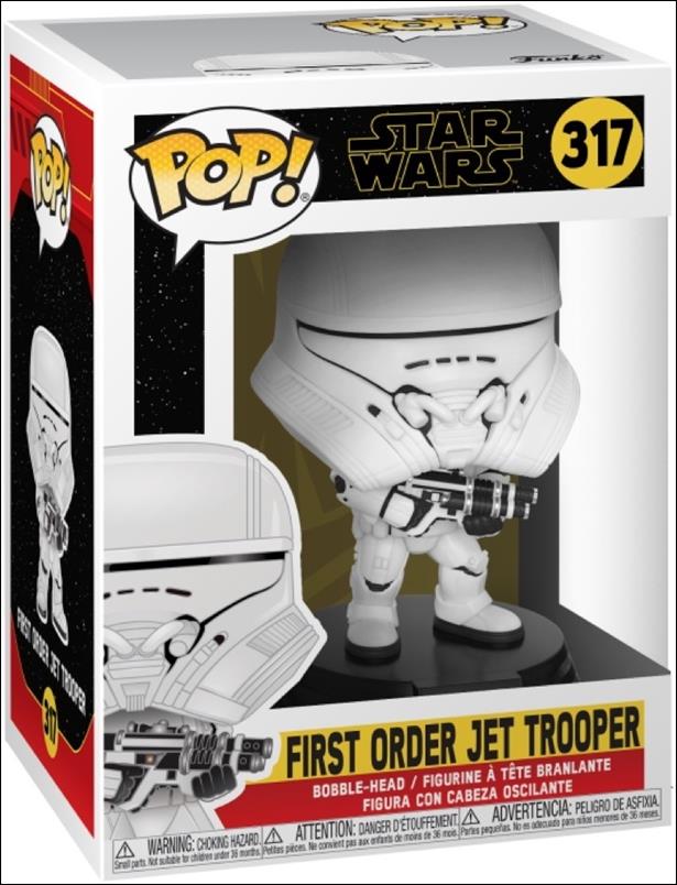 POP! Star Wars figure 317 First Order Jet Trooper