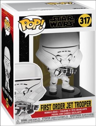 POP! Star Wars figure 317 First Order Jet Trooper