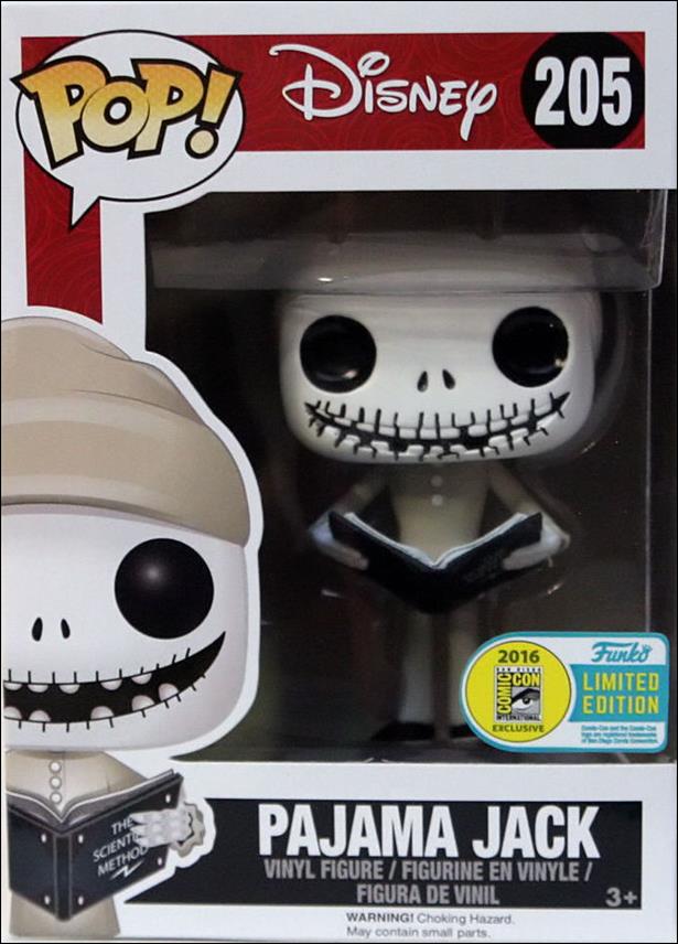 POP! Disney figure 205 Pajama Jack SDCC 2016