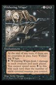 Magic the Gathering: Ice Age (Base Set) card 168 Withering Wisps
