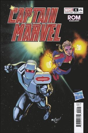 Captain Marvel (2023) issue 4-B David Marquez Rom Cover