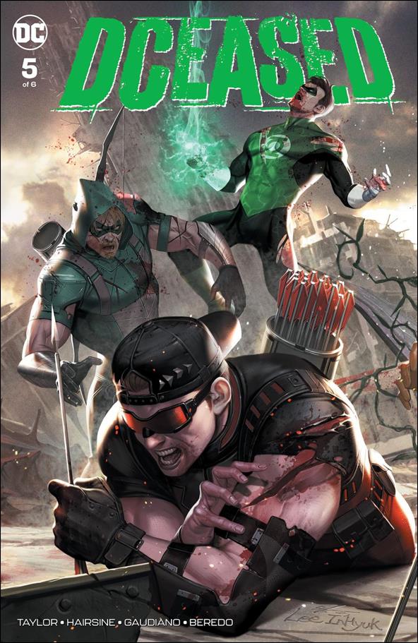 DCeased issue 5-E InHyuk Lee Midtown Comics Connecting Cover