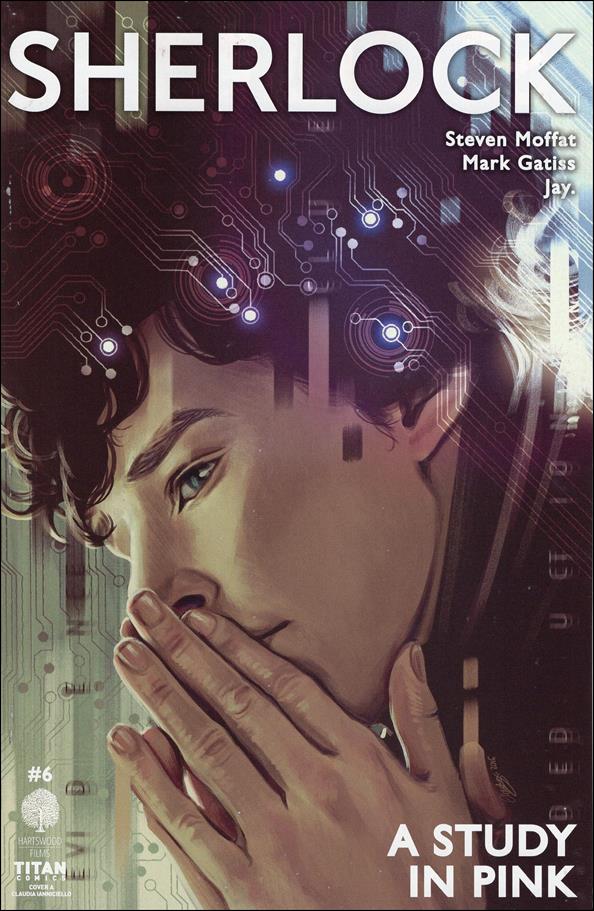 Sherlock: A Study in Pink issue 6 Claudia Ianniciello Cover