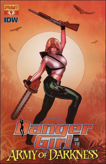 Danger Girl and the Army of Darkness issue 4 Paul Renaud Cover