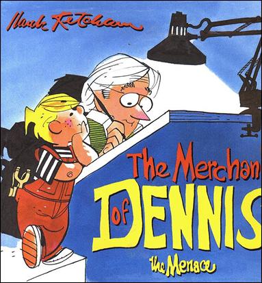 Merchant of Dennis the Menace  issue 1 Dust Jacket