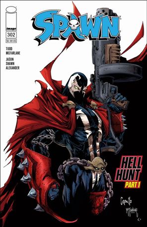 Spawn issue 302 Greg Capullo & Todd McFarlane Standard Cover