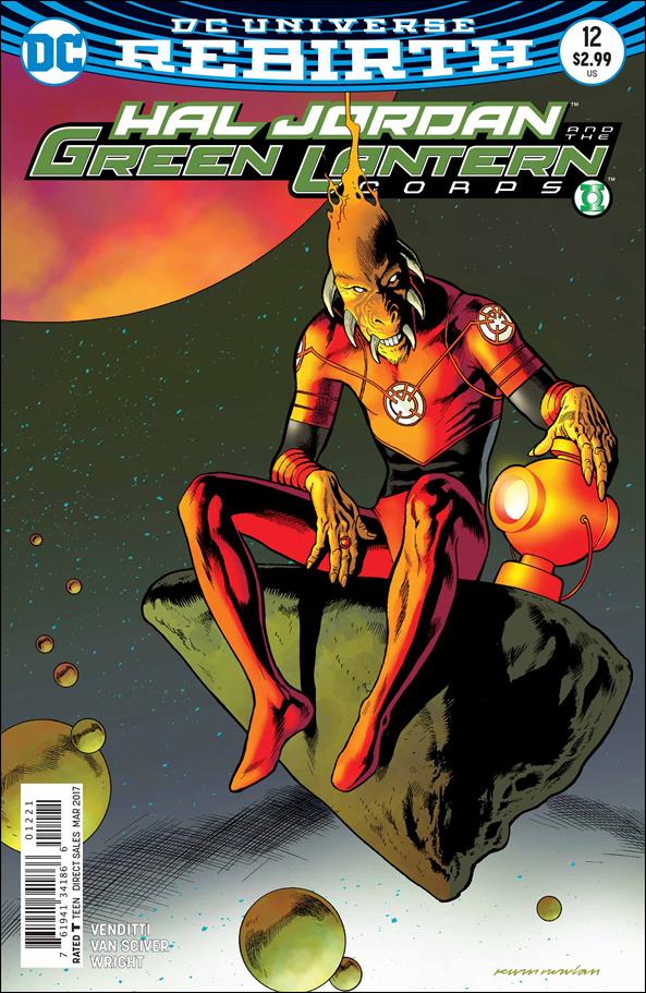 Hal Jordan and the Green Lantern Corps issue 12-B Kevin Nowlan Cover