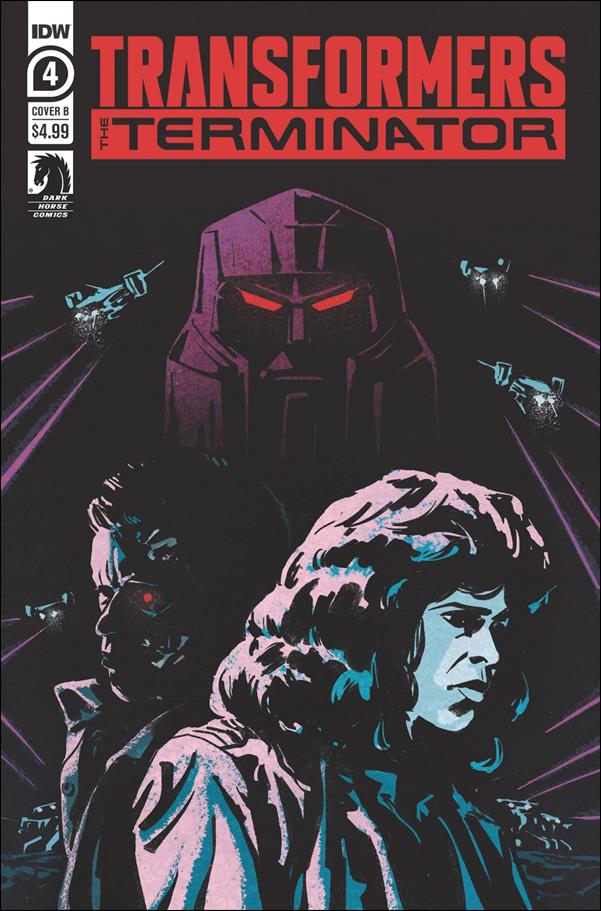 Transformers vs the Terminator issue 4 Gavin Fullerton Cover