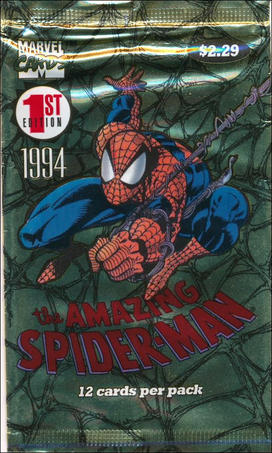 Amazing Spider-Man card 2-E Sealed Pack (12-Card Spidey Web-Swing Wrapper)
