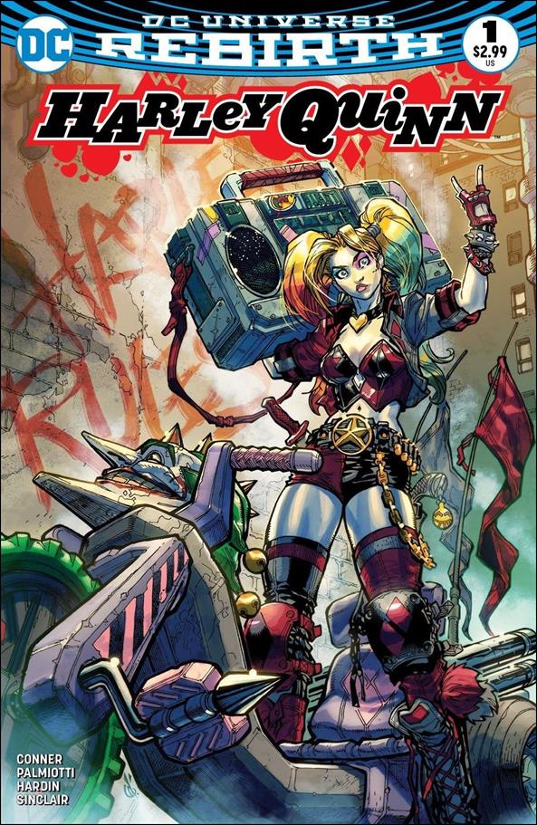 Harley Quinn (2016) issue 1-SC Carlos D'Anda Alliance Comics Cover