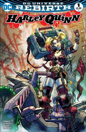 Harley Quinn (2016) issue 1-SC Carlos D'Anda Alliance Comics Cover