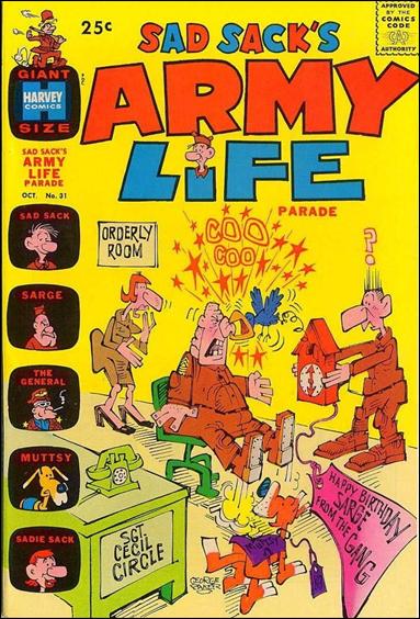 Sad Sack's Army Life Parade issue 31