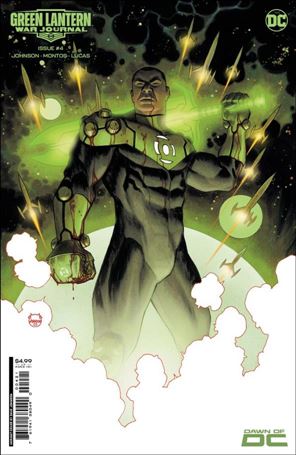 Green Lantern: War Journal issue 4-B Dave Johnson Cardstock Cover