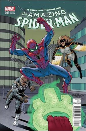 Amazing Spider-Man (2015) issue 9-B Bob McLeod 1:15 Classic Cover