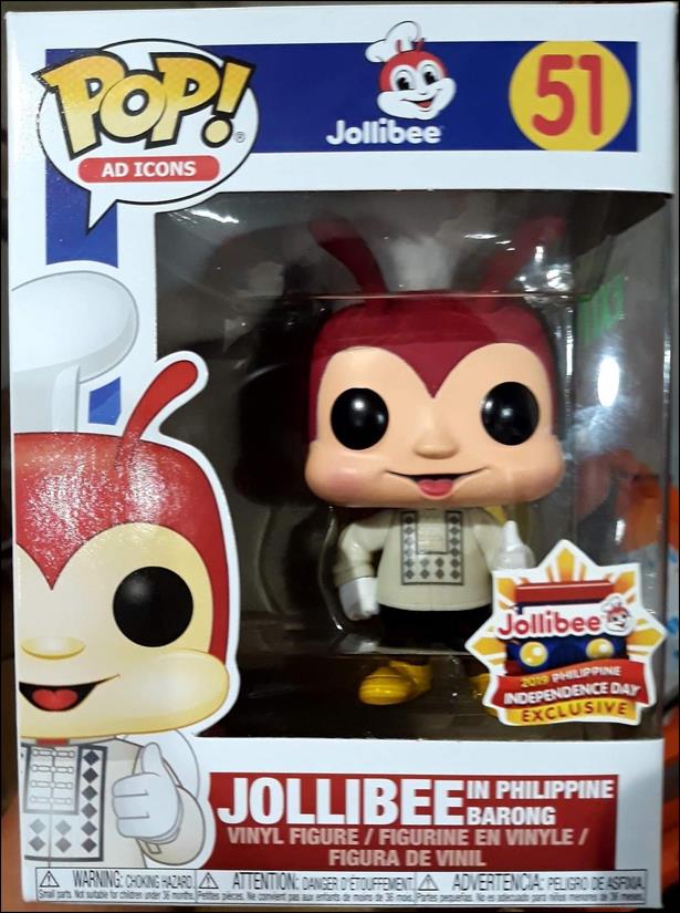 POP! Ad Icons figure 51 Jollibee in Philippine Barong