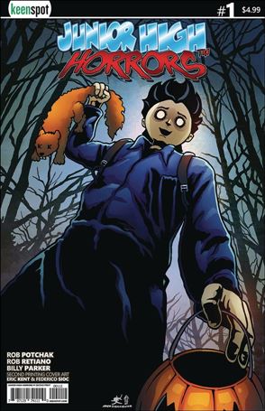 Junior High Horrors issue 1-D Second Printing Cover