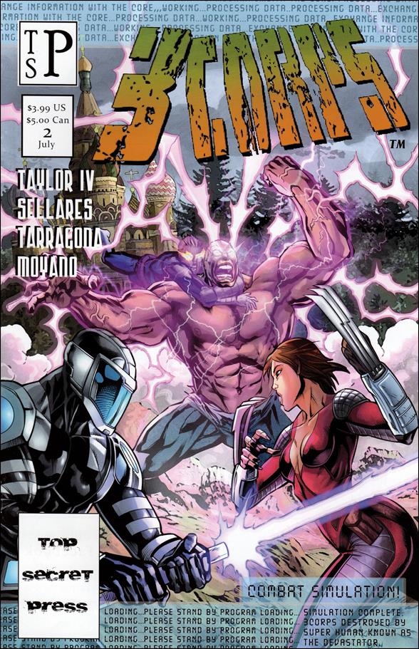 3Corps issue 2 Ariel Medel Cover