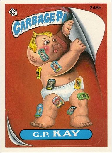 Garbage Pail Kids: Series 06 (Base Set) card 248b G P Kay