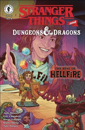 Stranger Things and Dungeons & Dragons: The Rise of Hellfire issue 4-C Daniel Irizarri Cover