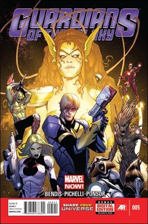 Guardians of the Galaxy (2013) issue 5 Sara Pichelli Cover