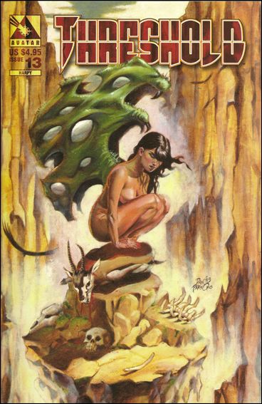 Threshold (1998) issue 13-C Harpy Cover