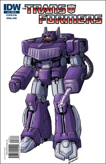 Transformers (2009) issue 18-C Marcelo Matere 1:10 Cover