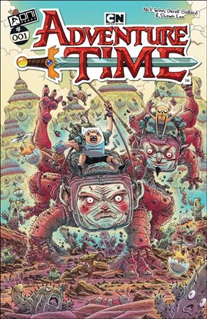 Adventure Time (2025) issue 1-P James Stokoe Deluxe Edition Cover (Unbagged)