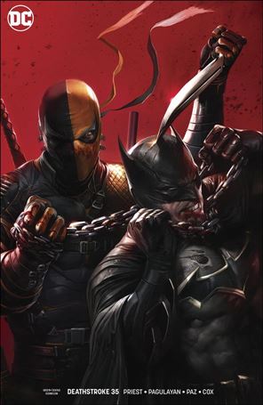 Deathstroke (2016) issue 35-B Francesco Mattina Cover