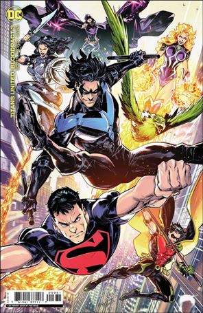 Titans United: Bloodpact issue 3-C Fico Ossio 1:25 Cardstock Cover