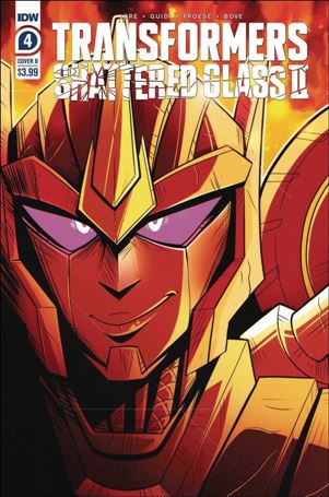 Transformers: Shattered Glass II issue 4-B Josh Burcham Cover