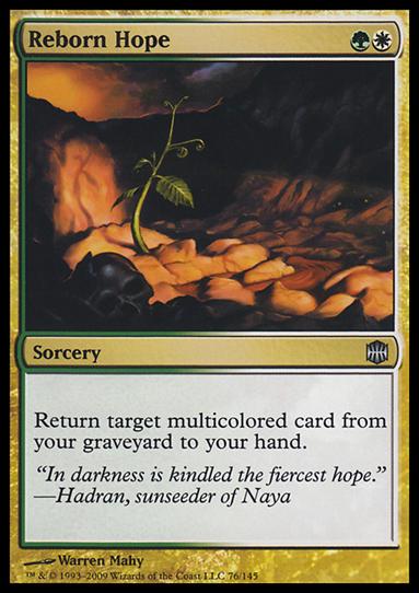 Magic The Gathering: Alara Reborn (Base Set) card 76 Reborn Hope