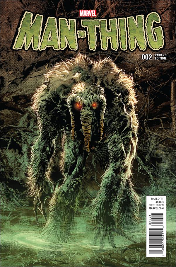 Man-Thing (2017) issue 2-B Mike Deodato Jr. Cover