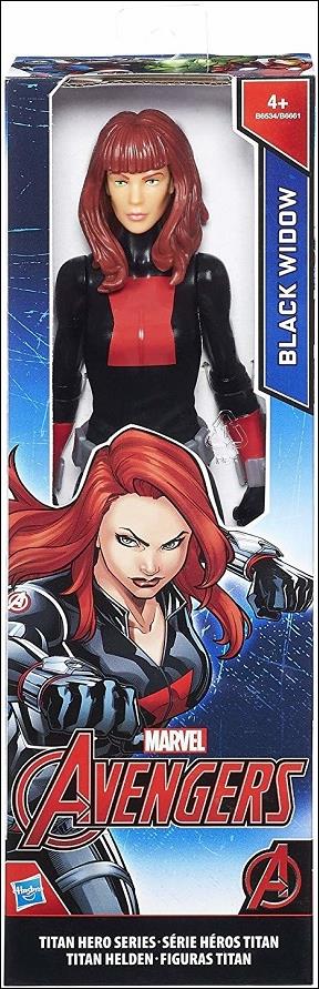 Marvel Titan Hero Series figure 7 Black Widow (Avengers)