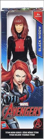 Marvel Titan Hero Series figure 7 Black Widow (Avengers)